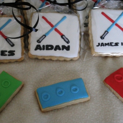 Lego Star Wars Cookies Lego Star Wars Cookies