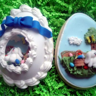 Panoramic Egg Cookie Panoramic Egg Cookie