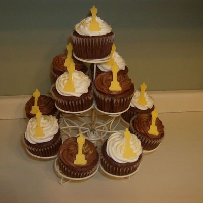 Acadeny Awards Cupcakes Acadeny Awards Cupcakes