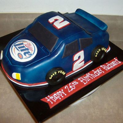 #2 Nascar Cake #2 Nascar Cake