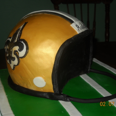 Saints Helmet Saints Helmet