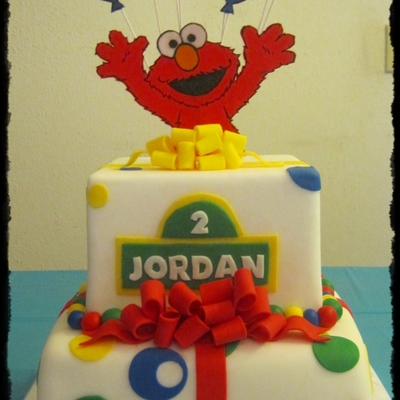 Elmo Cake Elmo Cake