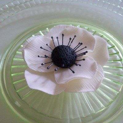 Gumpaste Anemone on Cake Central