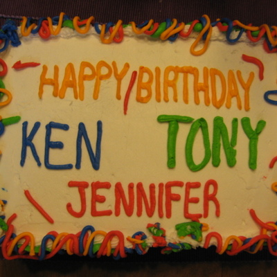Birthday Confetti on Cake Central