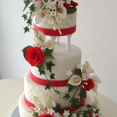 Red And White Wedding Red And White Wedding