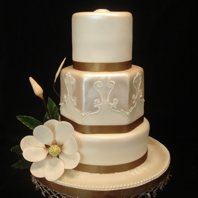 Magnolia Wedding Cake Magnolia Wedding Cake