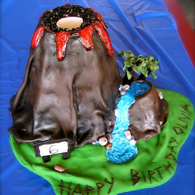 Volcano Cake Volcano Cake
