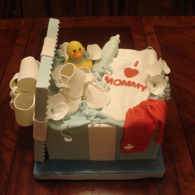 Baby Boy Shower Cake Baby Boy Shower Cake