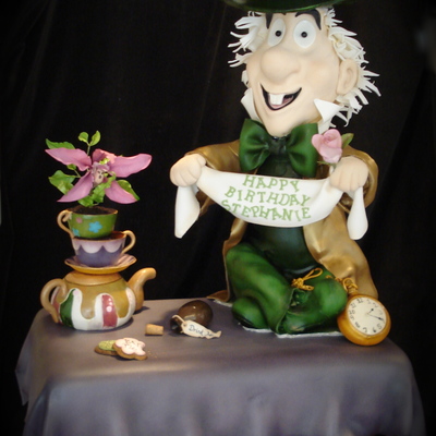 3D Mad Hatter Cake 3D Mad Hatter Cake