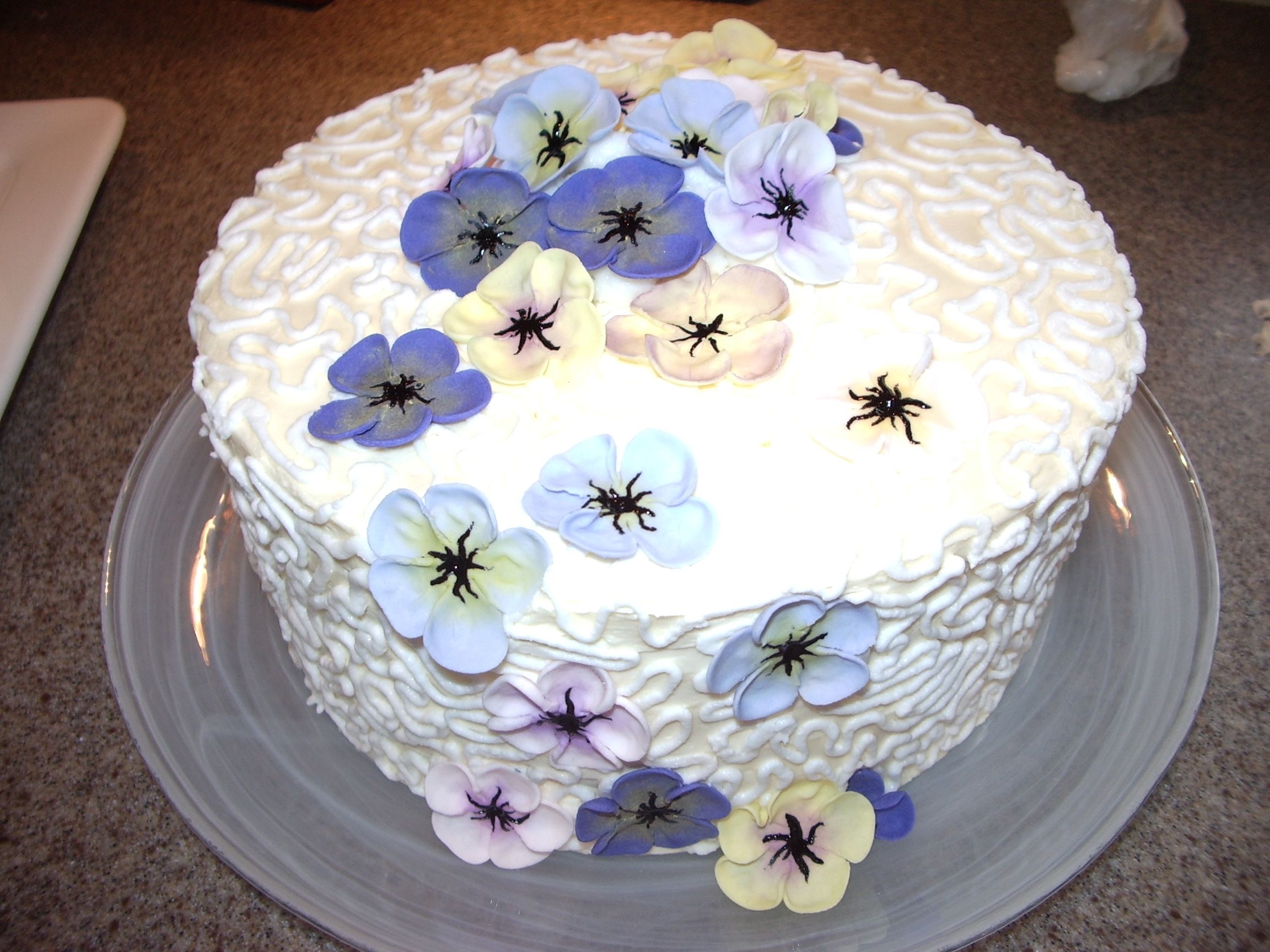 Top Pansy Cakes - CakeCentral.com