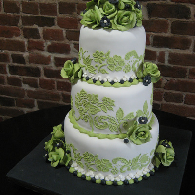 Spring Wedding Cake Spring Wedding Cake