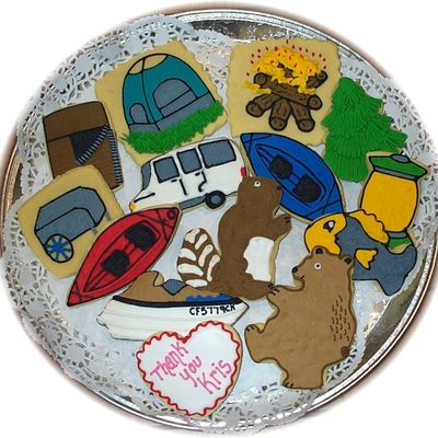 Camping Cookies Camping Cookies
