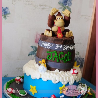 Mario Kart Donkey Kong Cake Mario Kart Donkey Kong Cake