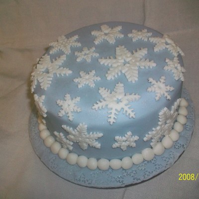 Snowflake Dummy Cake Snowflake Dummy Cake