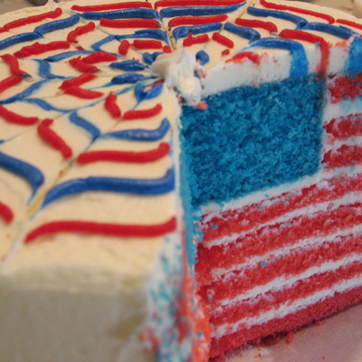 Hidden Flag Cake Hidden Flag Cake