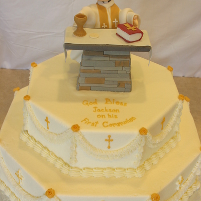 Boy First Communion Cake Boy First Communion Cake