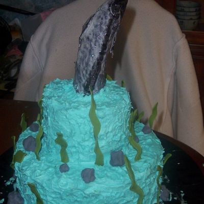 Fish Outa Water...fathers Day Cake Fish Outa Water...fathers Day Cake