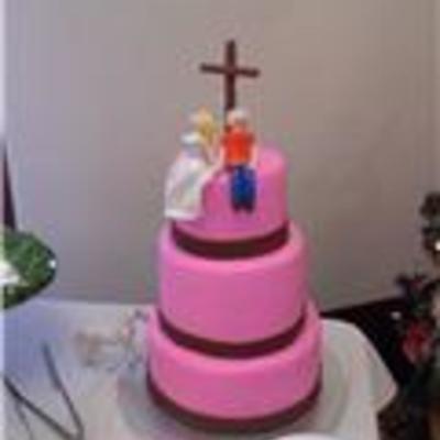 Pink Wedding Cake Pink Wedding Cake