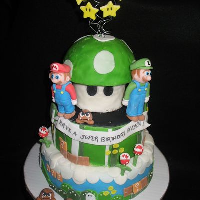 Mario Cake Mario Cake