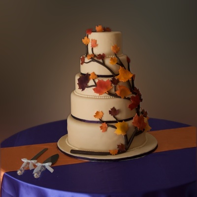 Autumn Branch Wedding Cake Autumn Branch Wedding Cake