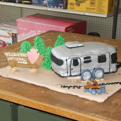 Airstream Anniversary Cake Airstream Anniversary Cake