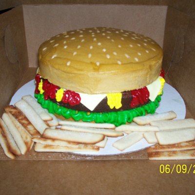 Cheeseburger & Fries Cheeseburger & Fries