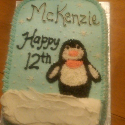 Birthday Penguin Cake! Birthday Penguin Cake!
