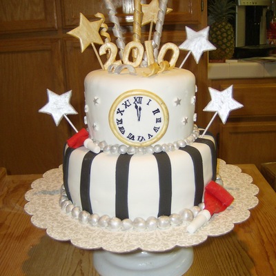 Silver Black & Gold New Years Silver Black & Gold New Years