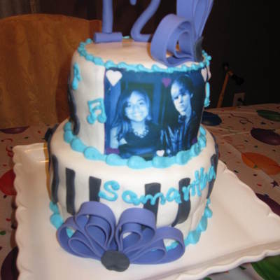 Justin Bieber Music Cake Justin Bieber Music Cake