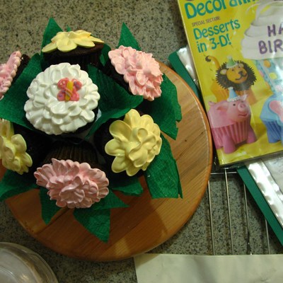 Cup Cake Bouquet Cup Cake Bouquet