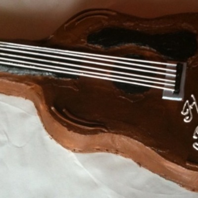 Guitar Cake Guitar Cake