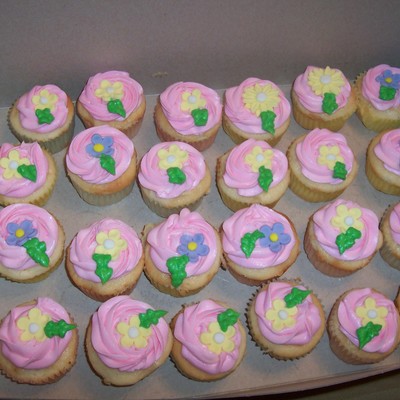 Spring Cupcakes For 90Th Spring Cupcakes For 90Th