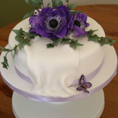 Anemone Cake on Cake Central