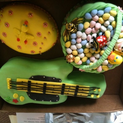 Easter Cakes And Guitar Cake Easter Cakes And Guitar Cake