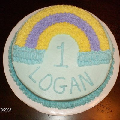 First Cake Decorating Class Project on Cake Central