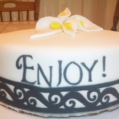 My First Cricut Cake My First Cricut Cake