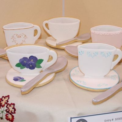 Teacup And Saucer Cookies Teacup And Saucer Cookies