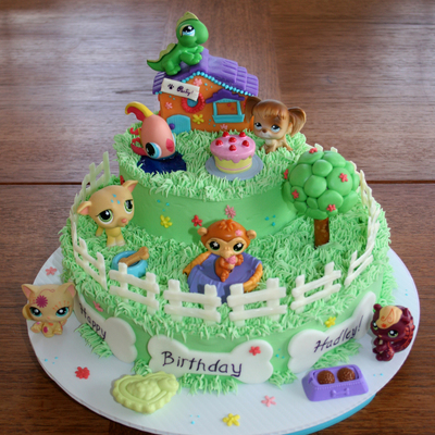Littlest Pet Shop Cake Littlest Pet Shop Cake