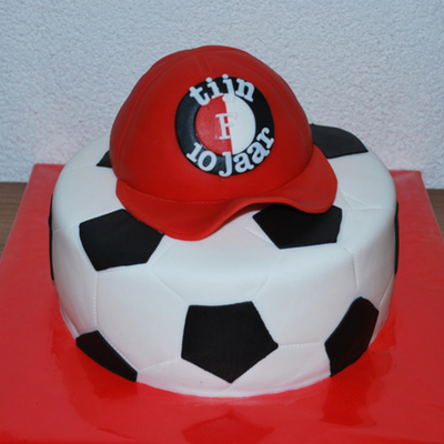 Feyenoord Soccer Cake Feyenoord Soccer Cake