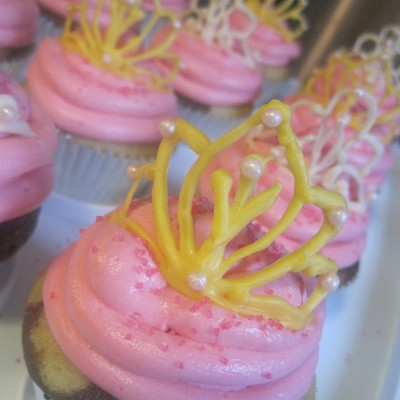 Tiara Cupcakes Tiara Cupcakes