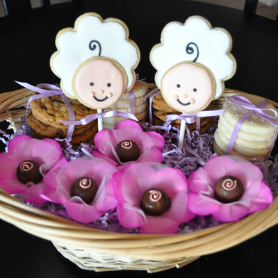 Twin Gift Basket Twin Gift Basket