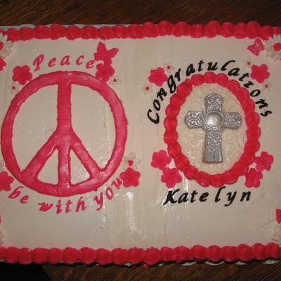 Confirmation Cake Confirmation Cake