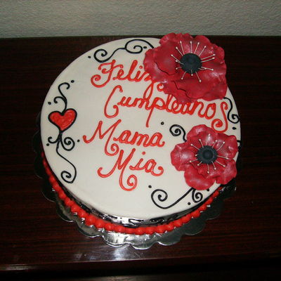 First Anemone Flower on Cake Central