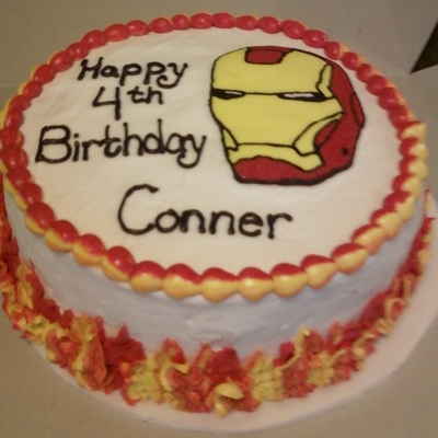 Iron Man Cake Iron Man Cake