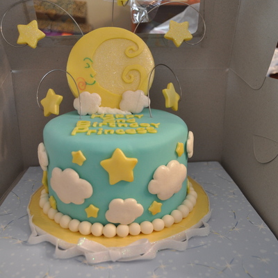Moon And Stars Cake Moon And Stars Cake