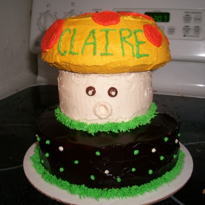 Plants Vs. Zombies Cake Sunshroom on Cake Central