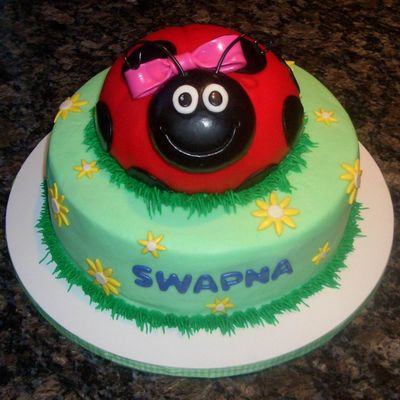 Ladybug Birthday Cake Ladybug Birthday Cake
