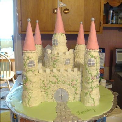 Buttercream Castle Cake Buttercream Castle Cake