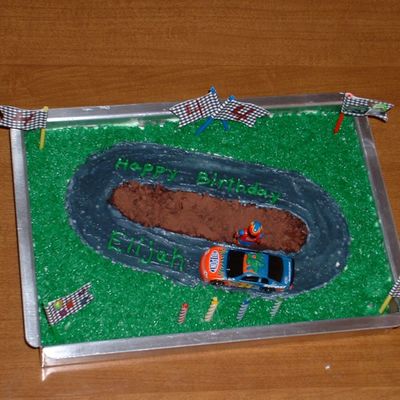 Race Track Cake For My Ds's 4Th Birthday Race Track Cake For My Ds's 4Th Birthday