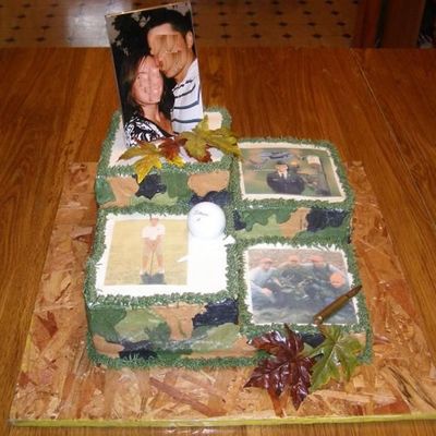 Camo Groomcake With Pictures Camo Groomcake With Pictures